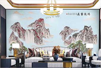 芜湖森佰汇航空纤维墙咔（鸿运当头）